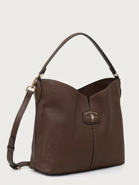 U.S. Polo Assn. geantă crossbody pentru femei CHESTNUT maro
