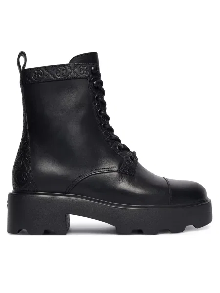 Pohodni čevlji Tory Burch T Monogram Lug črna