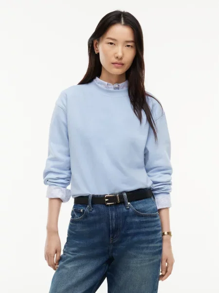 TOMMY HILFIGER Mikina svetlomodrá modrá