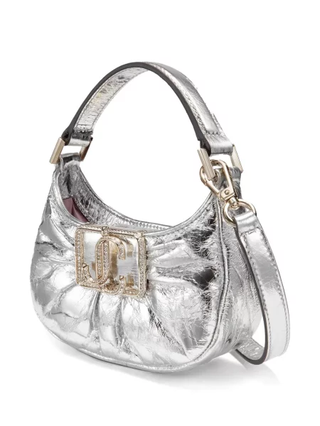 Mini geantă Jimmy Choo mini argintiu