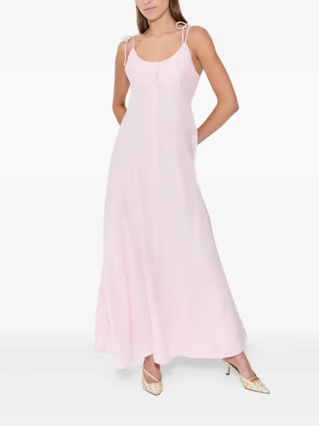 Rochie maxi Rosie Assoulin de costum roz