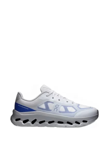 Sneakerși On plasă alb
