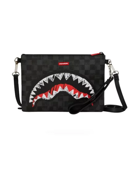 Torba Sprayground skórzana czarna