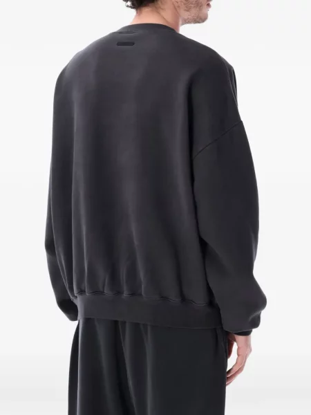 Bluza Fear Of God Essentials z nadrukiem z okrągłym dekoltem czarna
