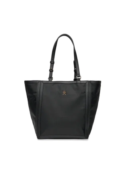 Shopper táska Tommy Hilfiger fekete
