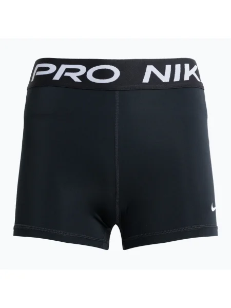 Pantaloni scurți pentru femei Nike Pro 3" black/white alb