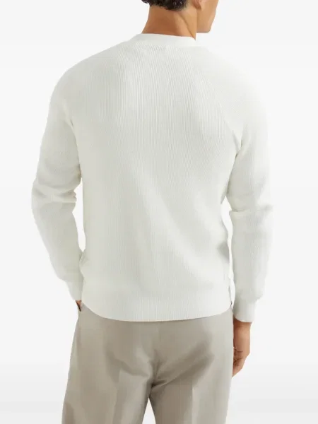 Cardigan Brunello Cucinelli alb
