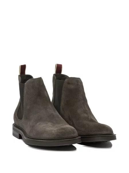 Botine chelsea Sturlini Firenze din piele de căprioară gri