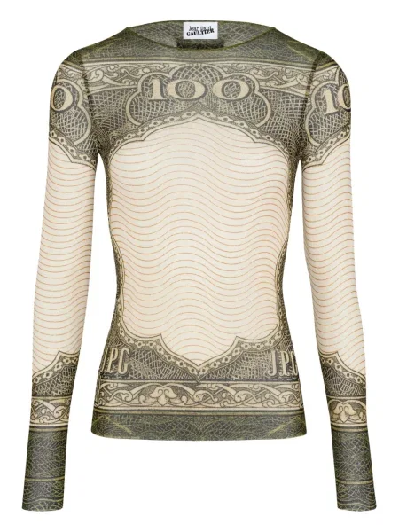 Top Jean Paul Gaultier cu imagine lung