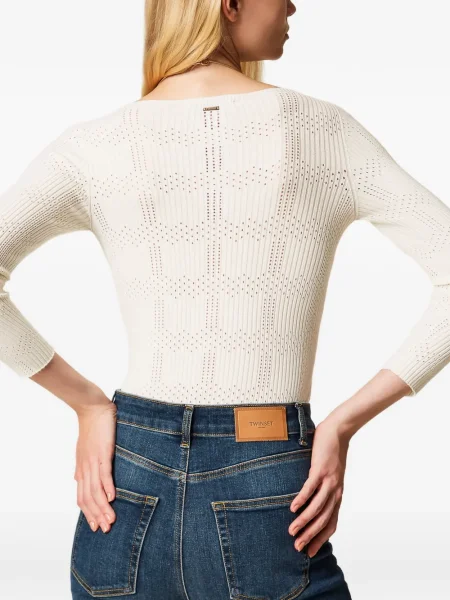 Top Twinset alb