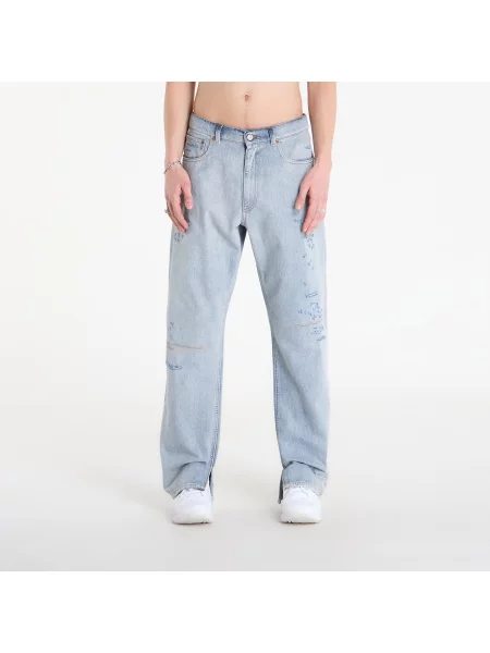 Джинсы Mm6 5 карманов синие