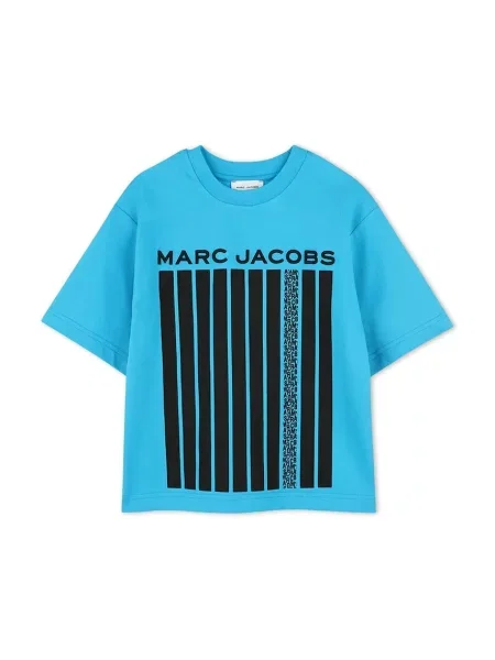 Marc Jacobs Majica D Turkizna Relaxed Fit modra