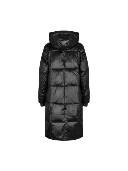 Płaszcz puchowy z kapturem model ‘NOVA’ Mos Mosh czarny