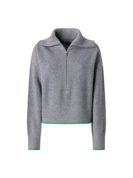 Sweter Pinko wełniany szary