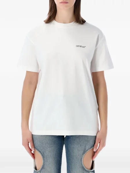 Tricou Off-white cu imagine alb