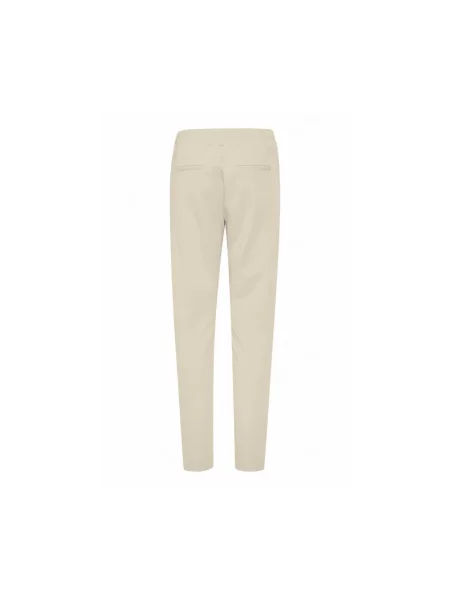 Długie spodnie Ichi beżowe