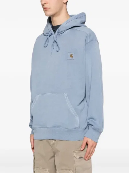 Hanorac cu glugă Carhartt Wip albastru