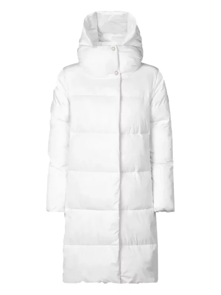 Płaszcz Save The Duck z kapturem biały