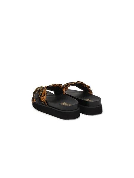 Papucs Versace Jeans Couture fekete