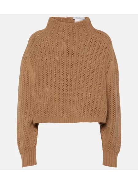 Pulover Max Mara de lână roz