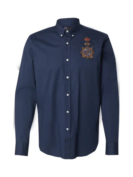 La Martina Košulja mornarsko plava / kraljevsko plava / med / klasično crvena