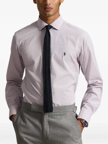 Șosete Polo Ralph Lauren cu broderie în carouri de flanelă verde
