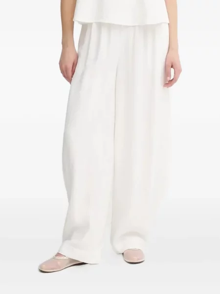 Pantaloni Gestuz alb
