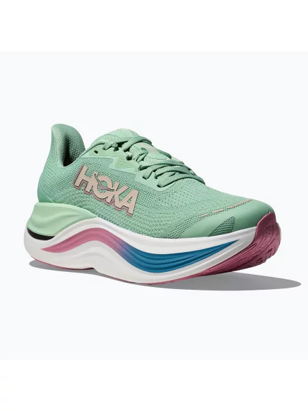 Кросівки для бігу HOKA Skyward X jadeite/dried rose рожеві
