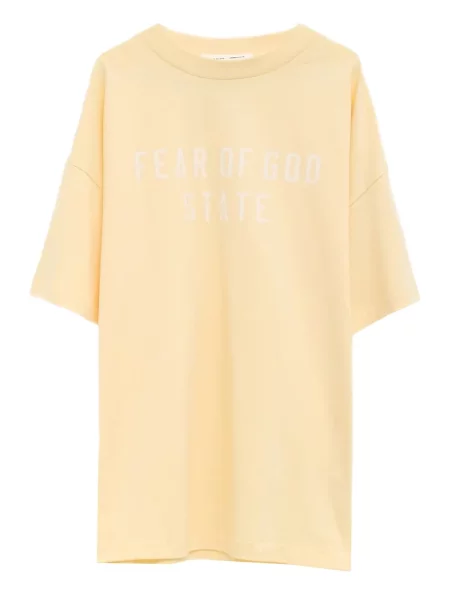 Tricou Fear Of God Essentials galben