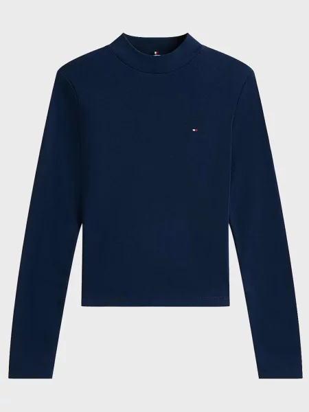 Лонгслів Tommy Hilfiger синій