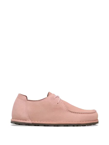 Chiloți Birkenstock cu șireturi din piele de căprioară roz