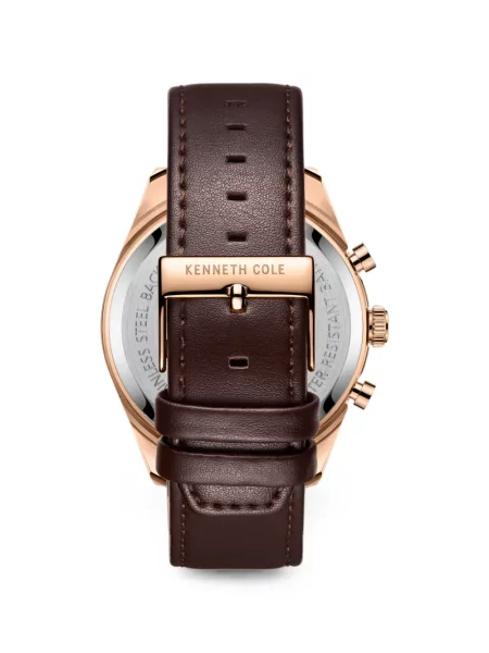 Ceas Kenneth Cole din piele albastru