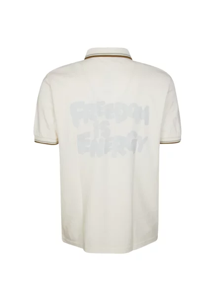Koszulka Comme Des Garcons beżowa
