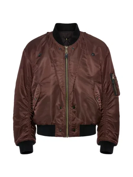 Reversibil geacă bomber Maison Margiela maro
