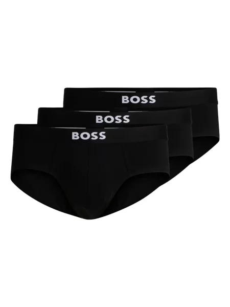 Chiloți multipac Boss cu autograf negru