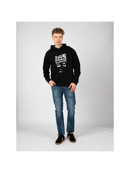 Bluza z kapturem John Richmond z kapturem czarna