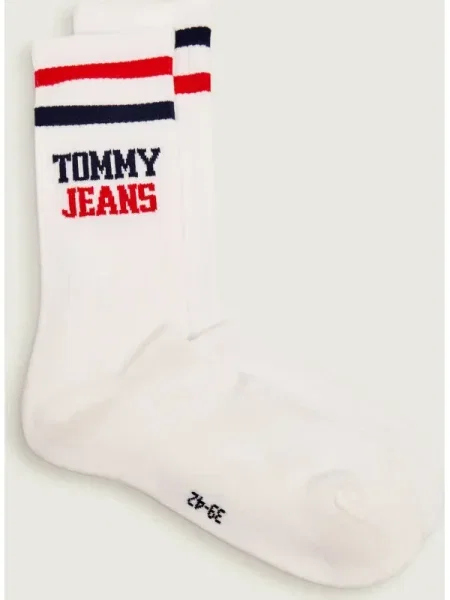Tommy Jeans Șosete alb