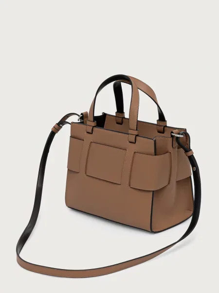 Armani Exchange női műbőr táska barna