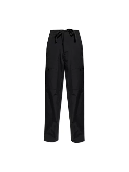 Spodnie cargo Jil Sander czarne