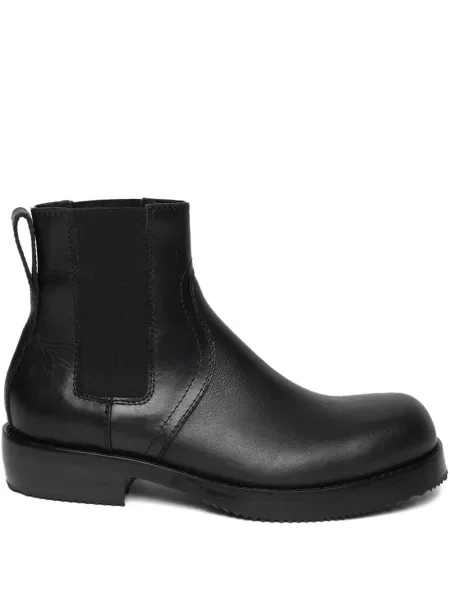 Botine chelsea Dries Van Noten din piele negru