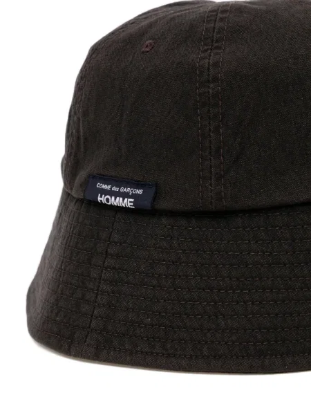 Pălărie Comme Des Garçons Homme cu autograf negru