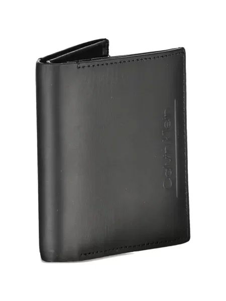 Portofel Calvin Klein cu autograf negru