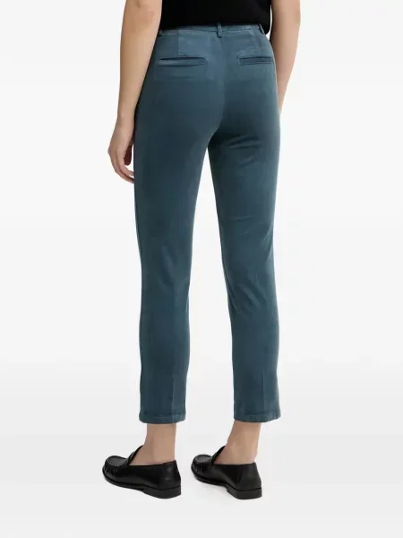 Pantaloni Benetton de catifea cord albastru