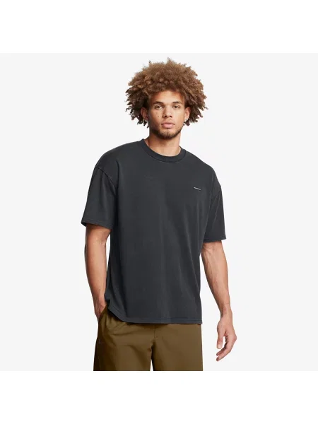 Tricou Under Armour M Hw Os Logo Wash SS T-Shirt Black L negru