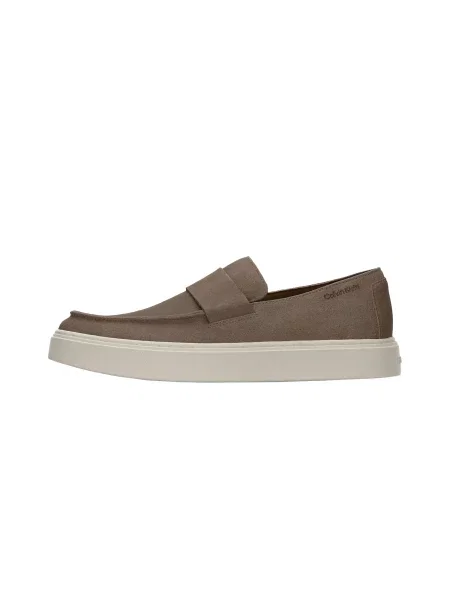Calvin Klein Loaferke Hybrid Clean Cup Loafer Band Su Bež siva