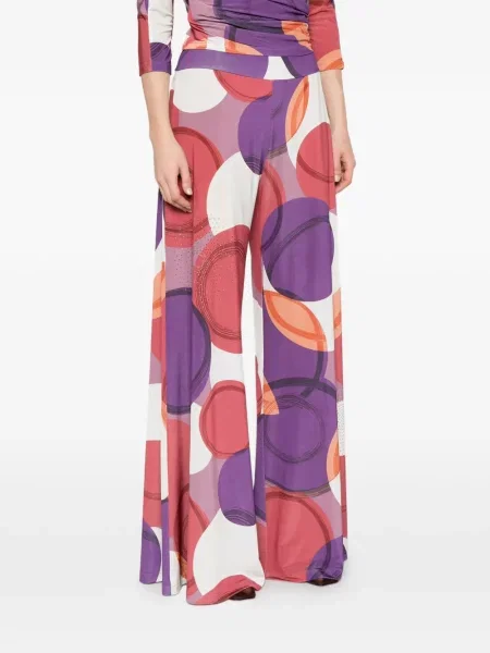 Pantaloni palazzo Le Rjtange violet