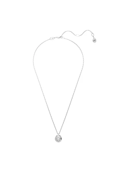 Naszyjnik Swarovski szary