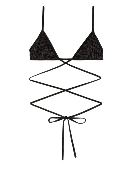 Bikini Palm Angels negru