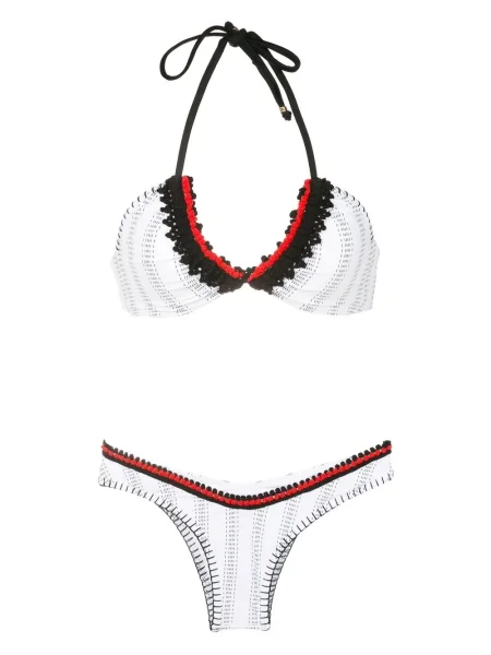 Bikini Amir Slama alb