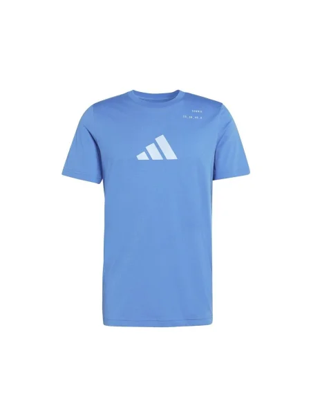 Tenisové tričko Adidas modrá